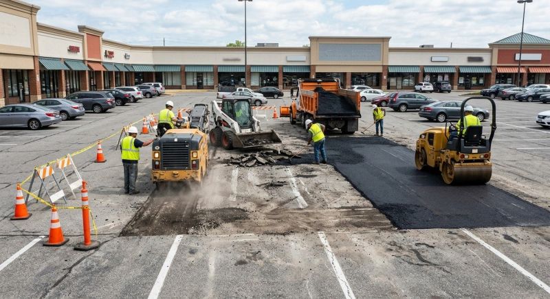Commercial Asphalt Repair in Savannah, GA