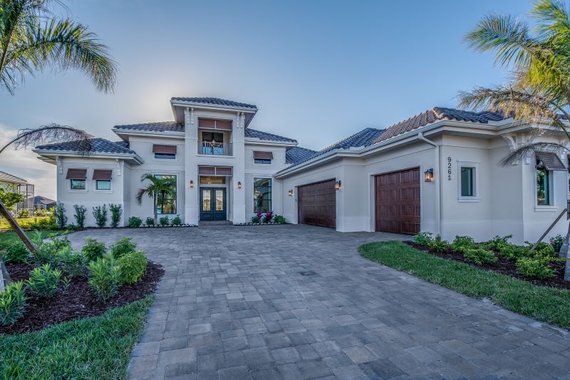 Business Entrance Driveway